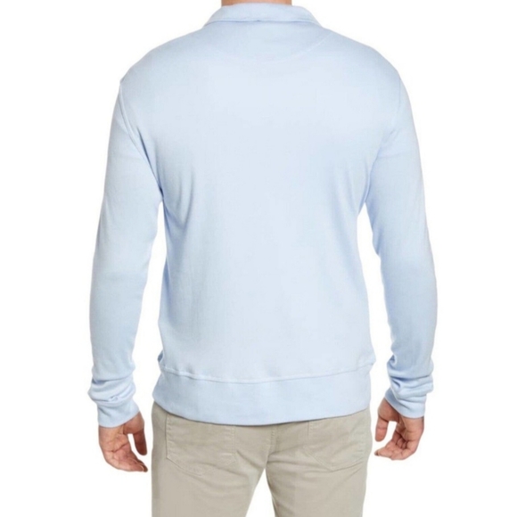 Stone Rose Men’s Performance 1/4 Zip Pullover in Sky Blue Size XXL - Picture 2 of 7